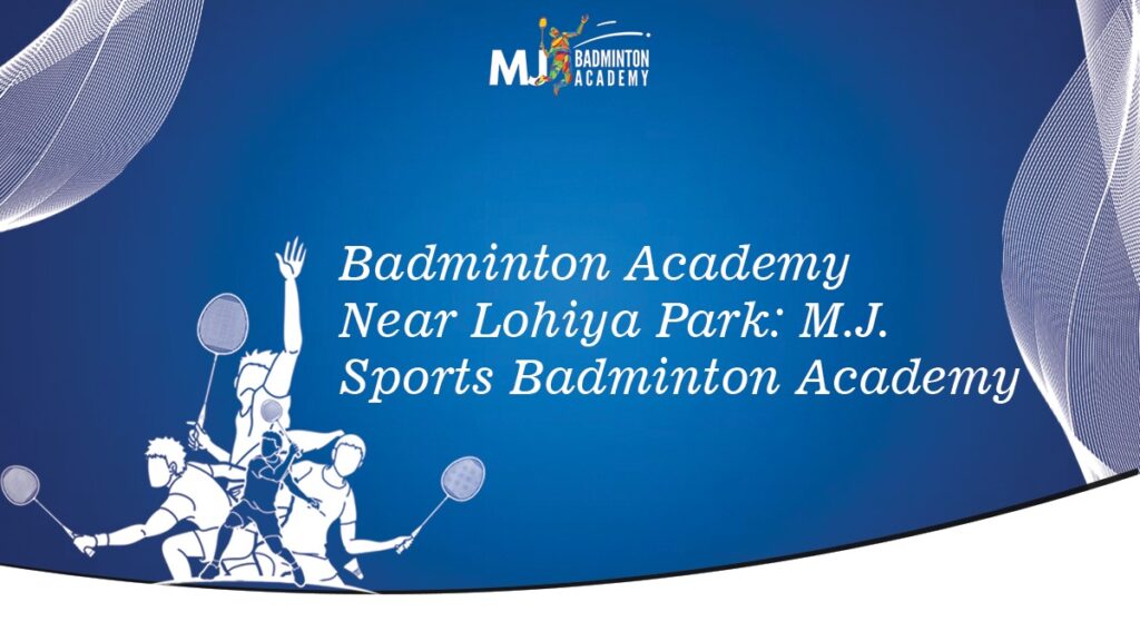 Badminton Academy Near Lohiya Park: M.J. Sports Badminton Academy