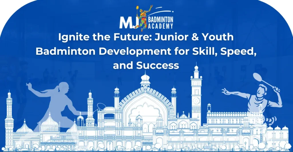 Youth badminton training in Lucknow