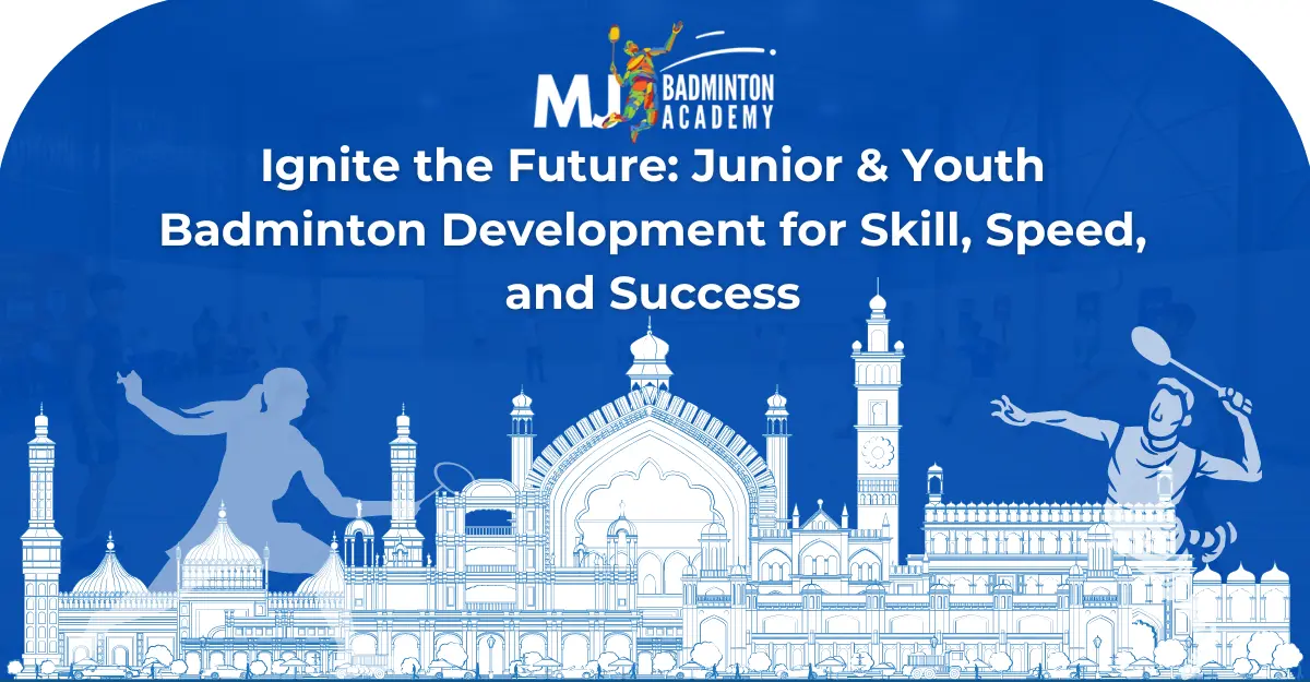 Youth badminton training in Lucknow