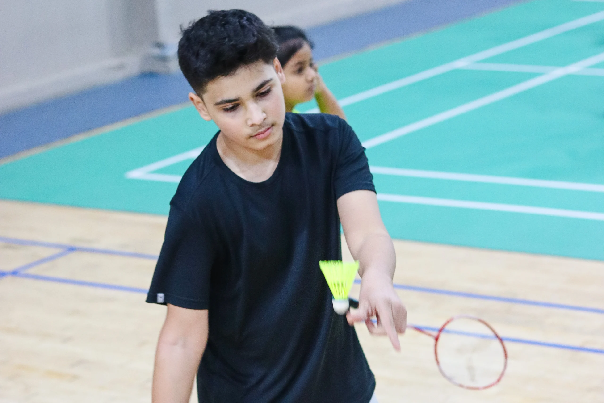 Beginners badminton academy