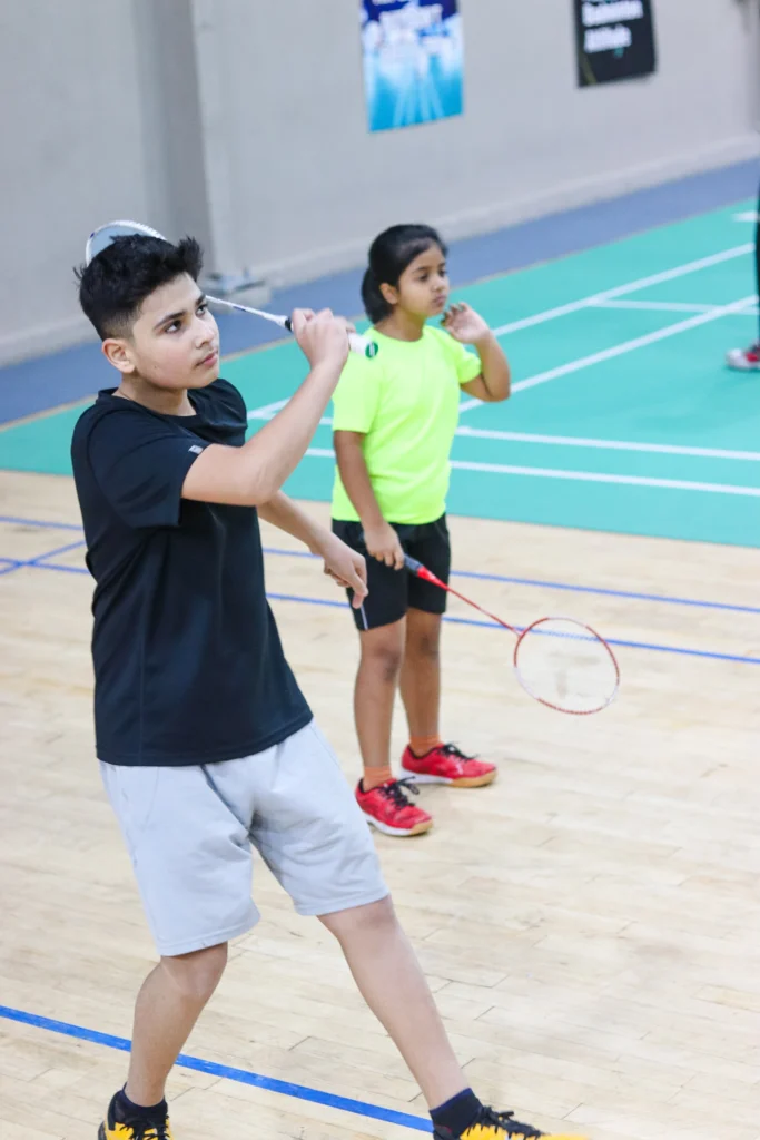 Intermediate badminton training