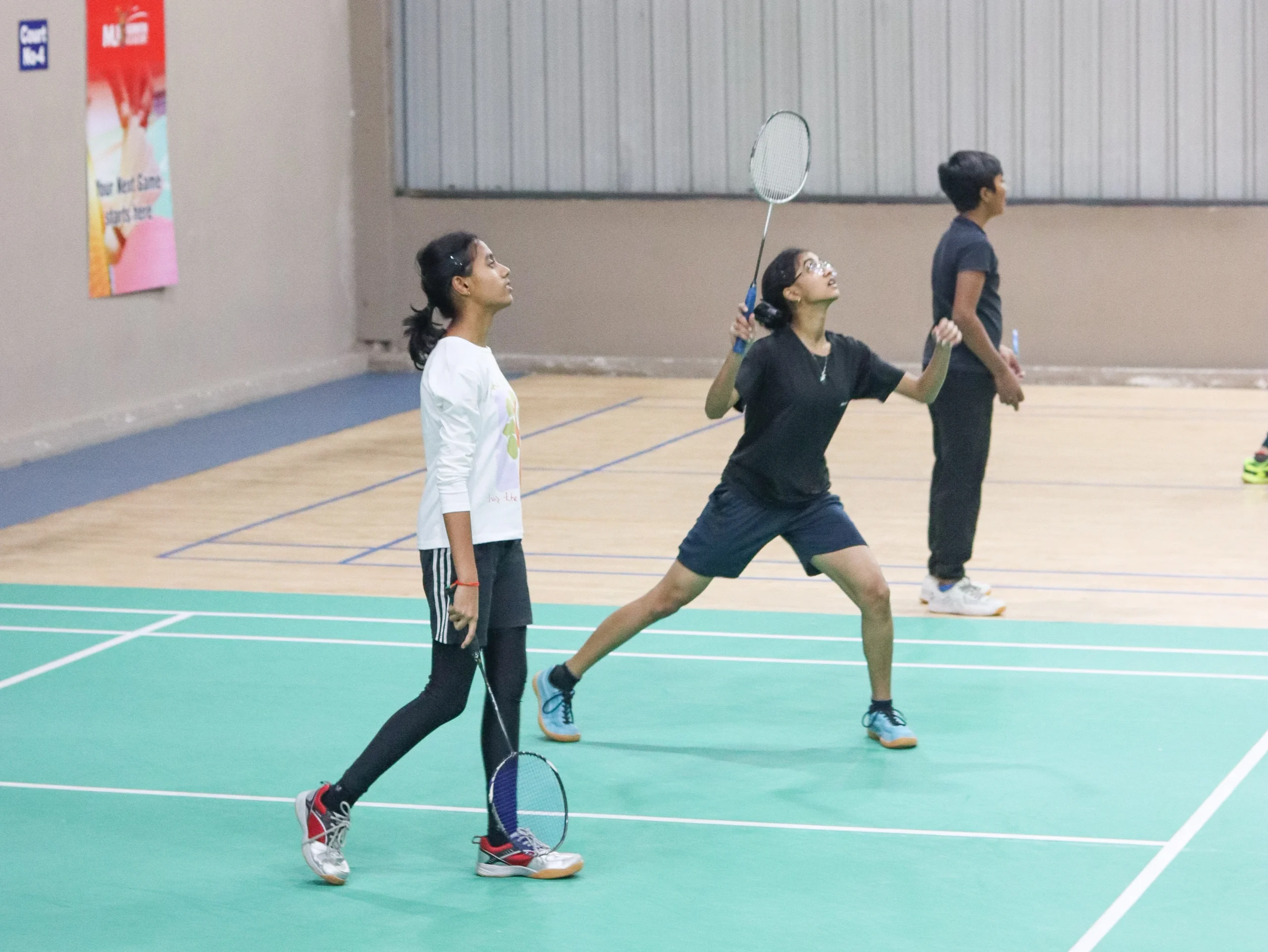 Professional badminton coaching