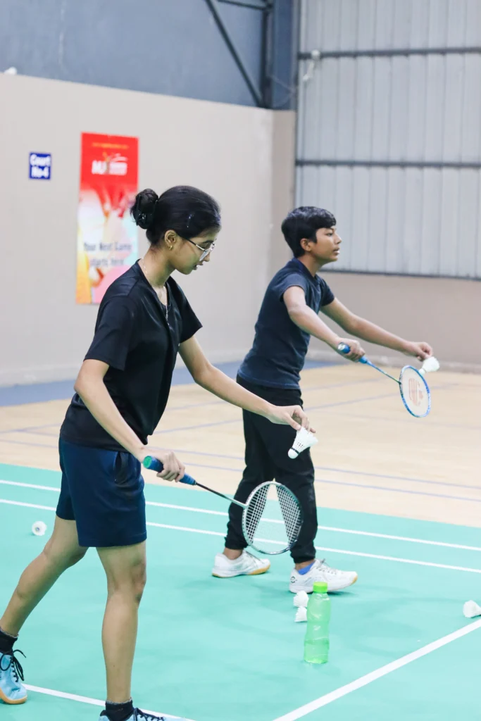 basic badminton techniques