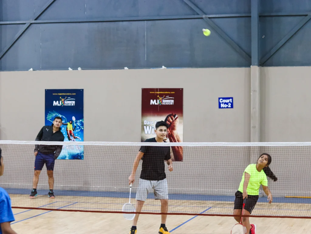 Intermediate badminton training